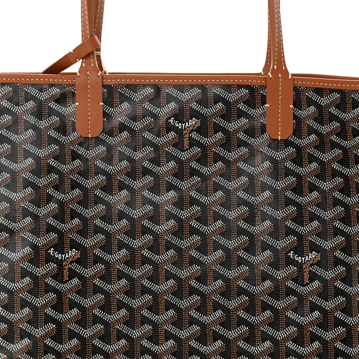 Goyardine Saint Louis PM Black Gold
