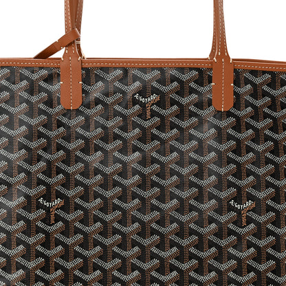 Goyard Goyardine Saint Louis PM Black Gold 9 of 11