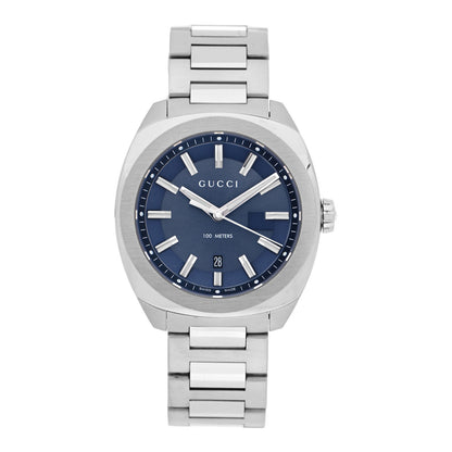 Gucci Stainless Steel 40mm GG2570 Quartz Watch Blue 1 of 5
