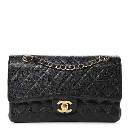 Chanel Caviar Quilted Medium Double Flap Black 1 of 19