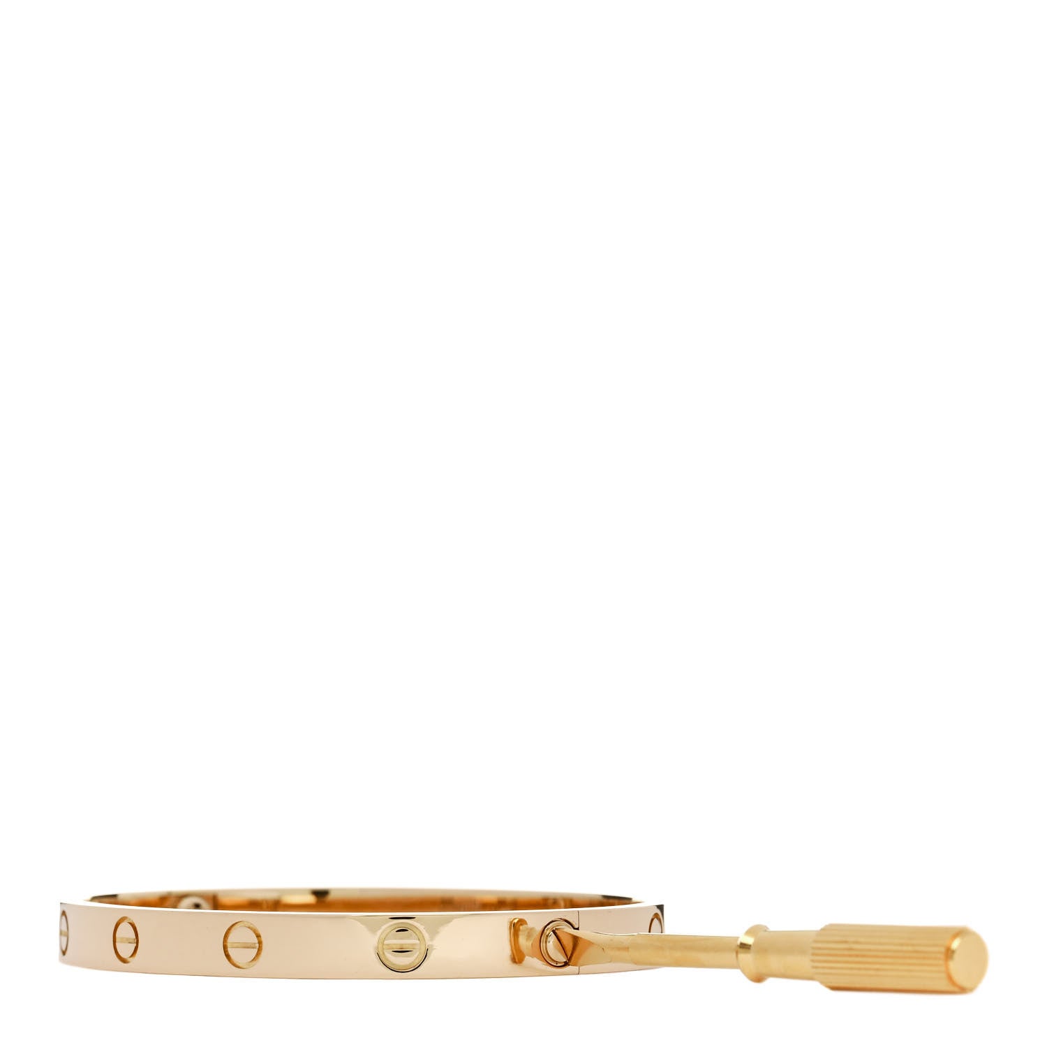 Cartier 18K Yellow Gold LOVE Bracelet 18 3 of 9