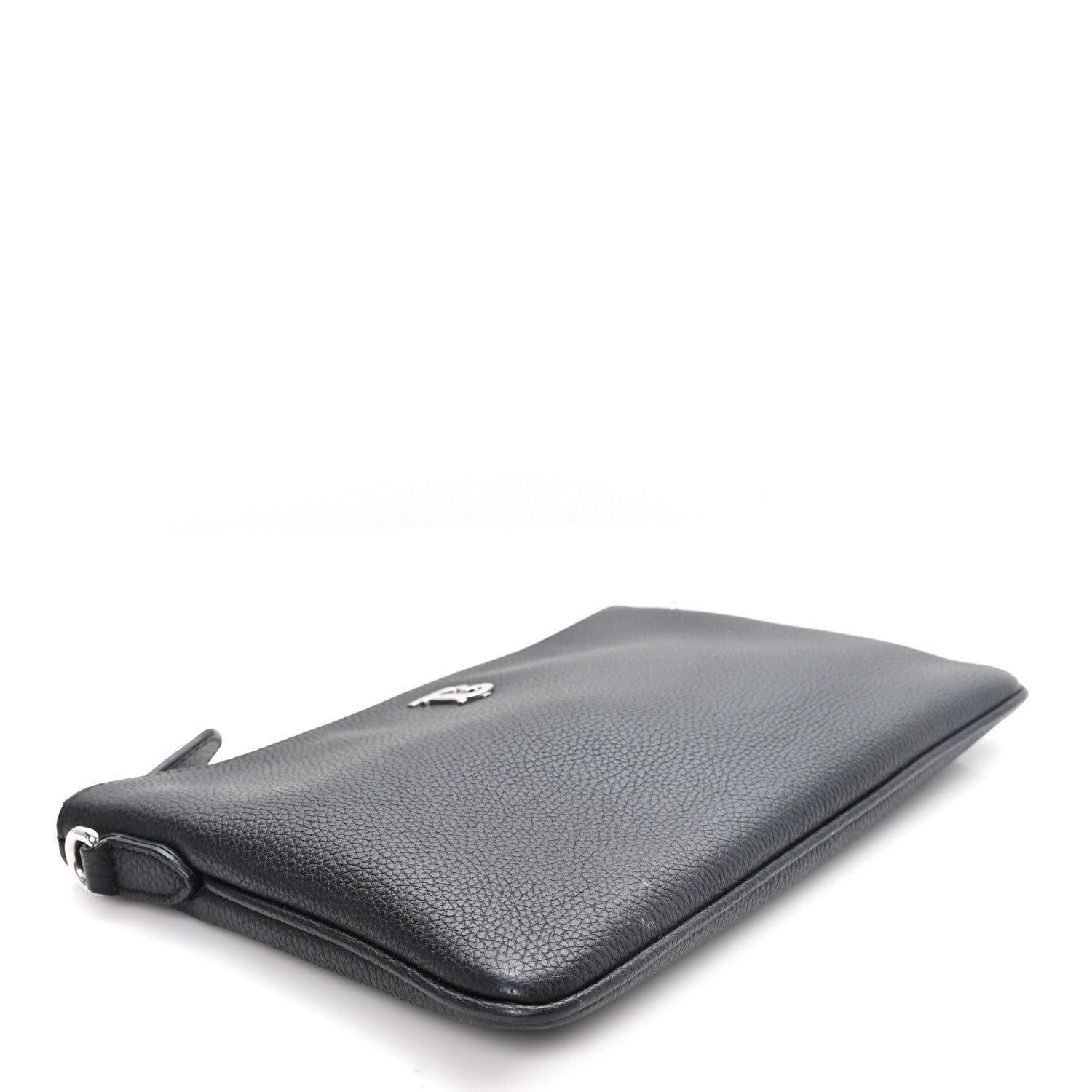 Burberry Grained Calfskin Peyton TB Crossbody Bag Black 4 of 11