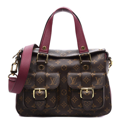 Louis Vuitton Monogram Manhattan NM Raisin 1 of 10