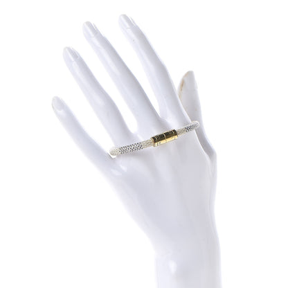 Louis Vuitton Damier Azur Keep It Bracelet 17 2 of 5