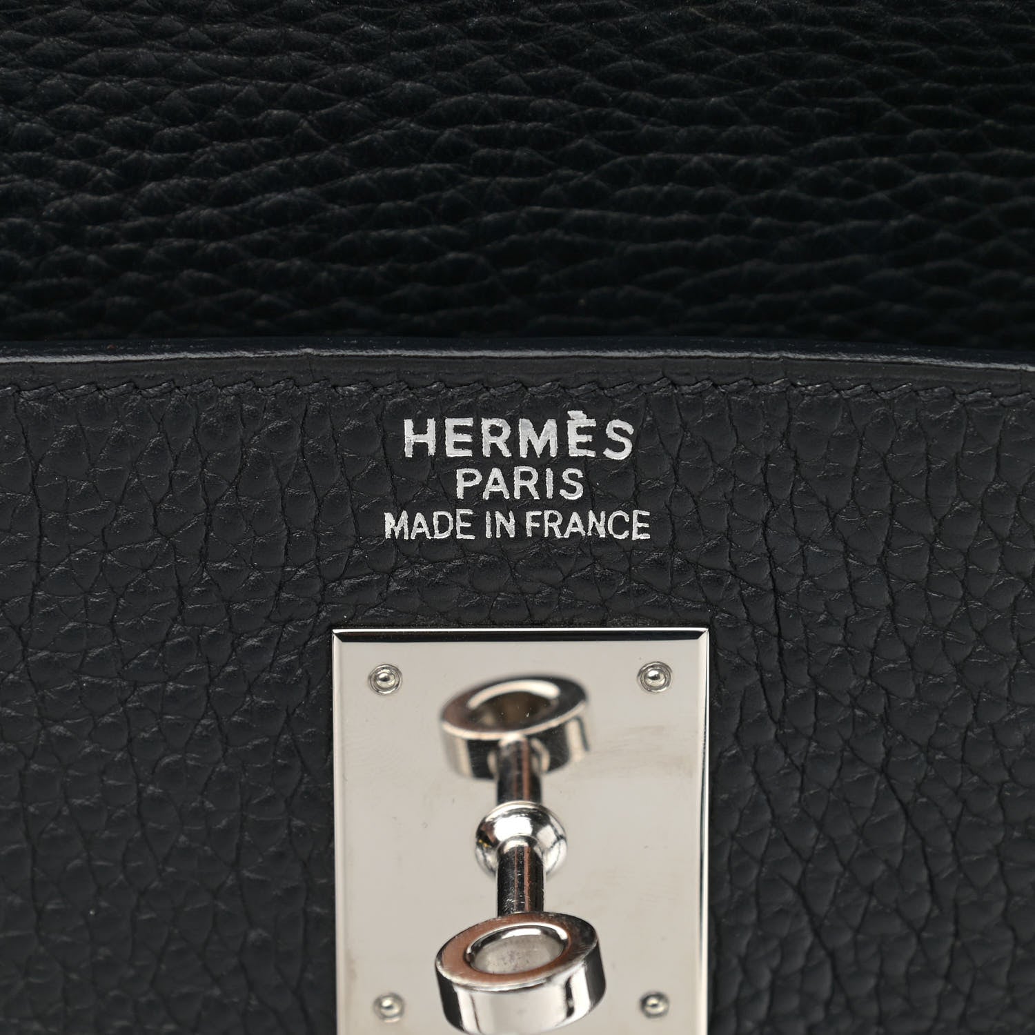 Hermes Taurillon Clemence Kelly Retourne 40 Black 6 of 10
