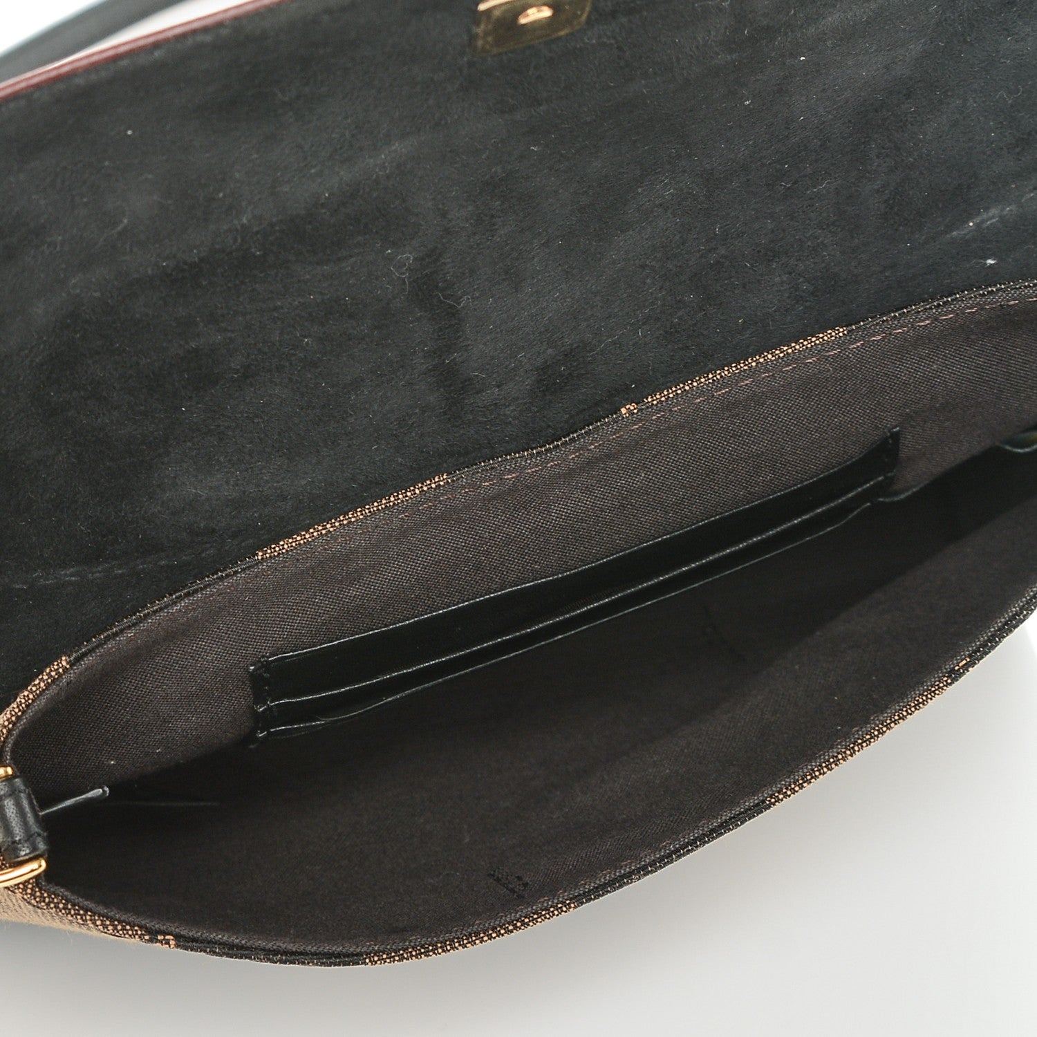 Fendi Calfskin Pequin Mini Chameleon Crossbody Red 5 of 6