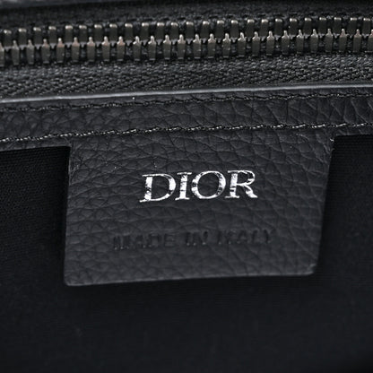 Christian Dior Maxi Oblique Jacquard Weekender 25 Black 7 of 12