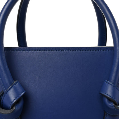 Celine Smooth Calfskin Small Tie Knot Tote Dark Indigo 7 of 9
