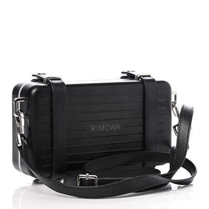 Christian Dior X RIMOWA Aluminum Personal Clutch On Strap Black 2 of 4