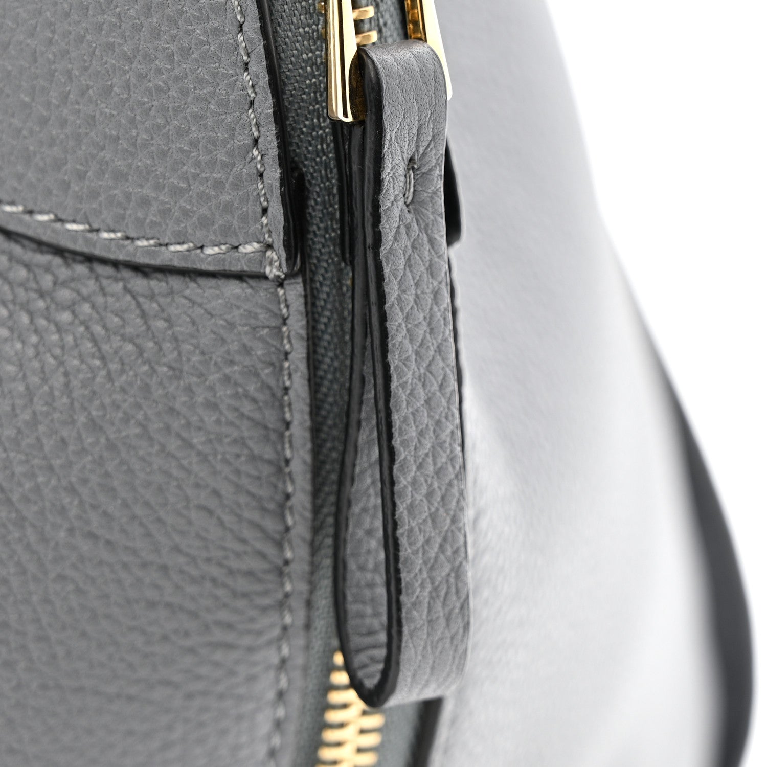 Loewe Grained Calfskin Small Hammock Shoulder Bag Asphalt 12 of 15
