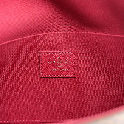 Louis Vuitton Monogram Pochette Felicie Chain Wallet Fuchsia 7 of 14