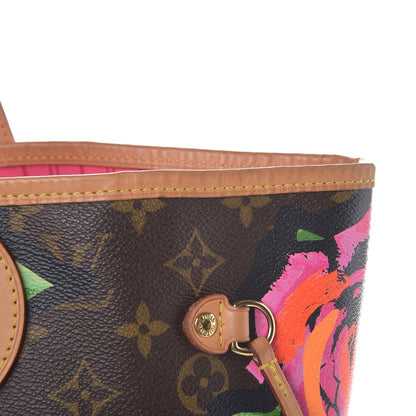 Louis Vuitton Monogram Roses Neverfull MM 13 of 13