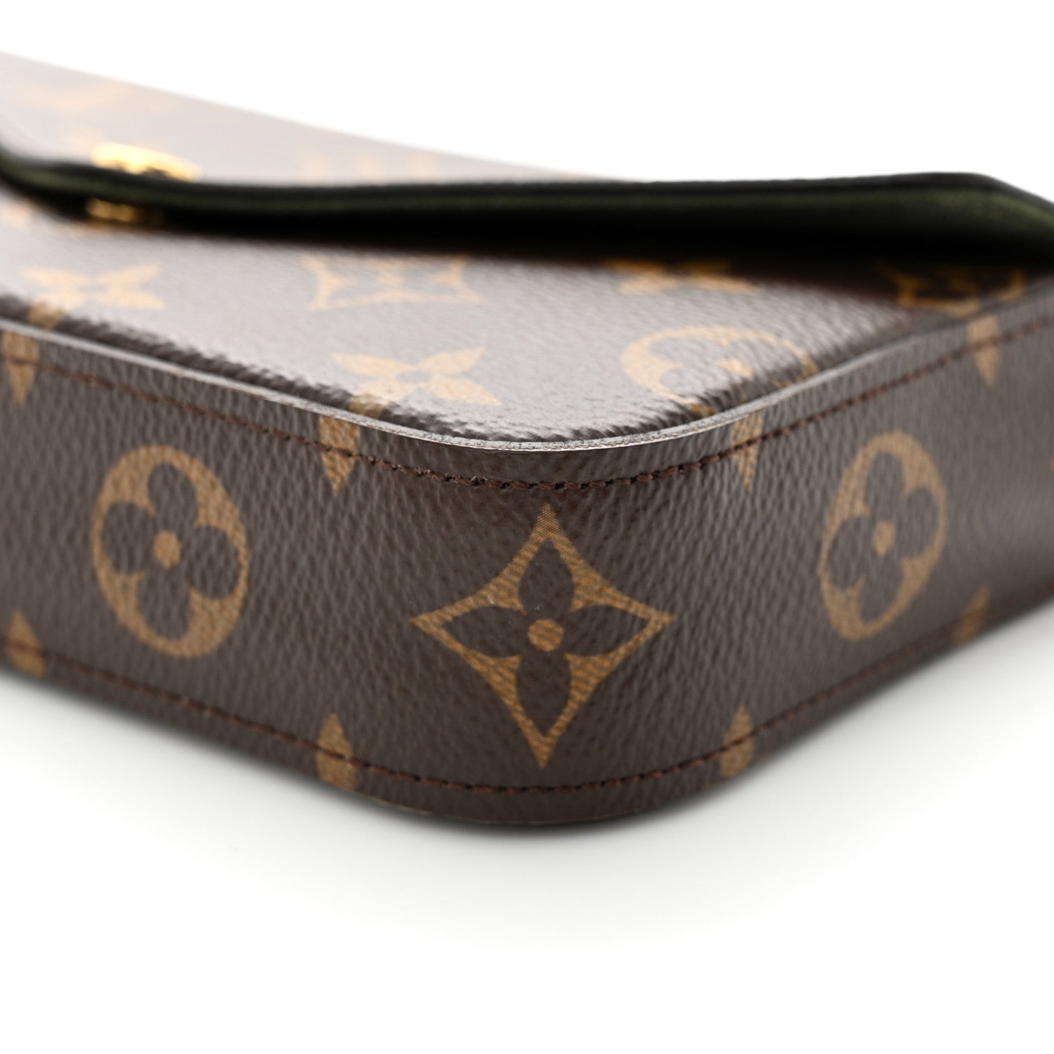 Louis Vuitton Monogram Felicie Strap & Go Felicie Pochette Kaki 10 of 11