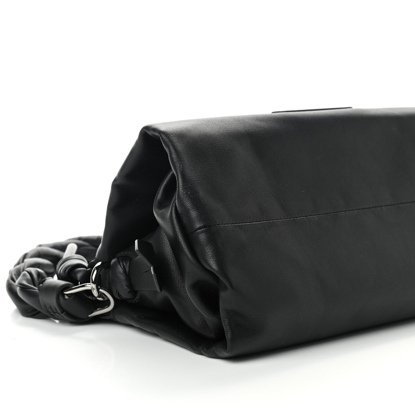 Calfskin Medium ID93 Satchel Black