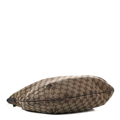 Gucci Monogram Hobo Dark Brown 3 of 32