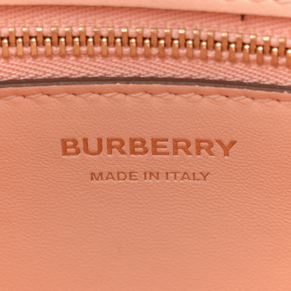 Burberry Grainy Calfskin Mini Frances Tote Peach Pink 6 of 11