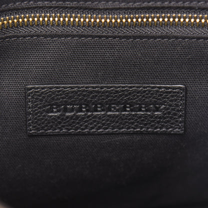 Burberry Canvas Mega Check Large Baildon Messenger Bag Black 6 of 9