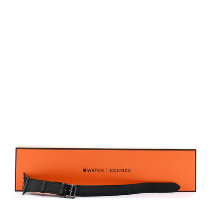 Hermes Swift 40mm Apple Watch Double Tour Band Black 5 of 5