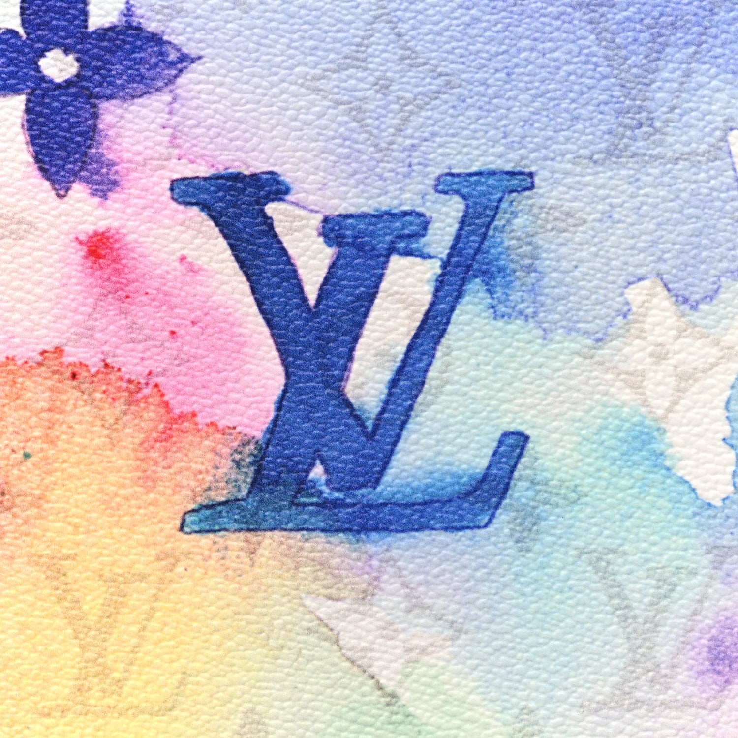 Louis Vuitton Monogram Watercolor Clemence Notebook Multicolor 7 of 9