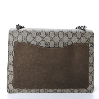 Gucci GG Supreme Monogram Medium Dionysus Shoulder Bag Taupe 4 of 13