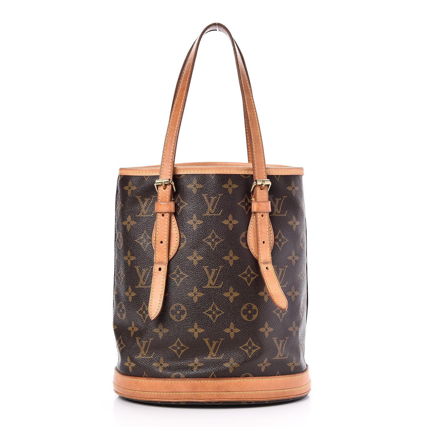 Louis Vuitton Monogram Petit Bucket 23 1 of 7