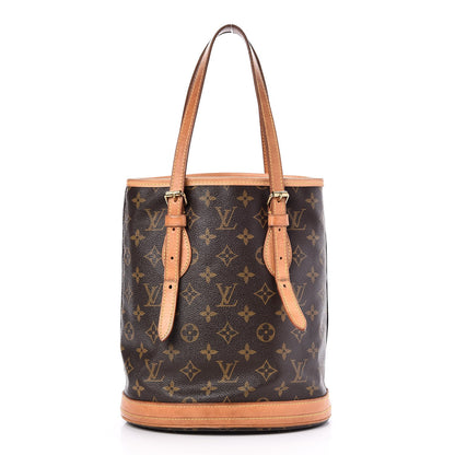 Louis Vuitton Monogram Petit Bucket 23 1 of 7