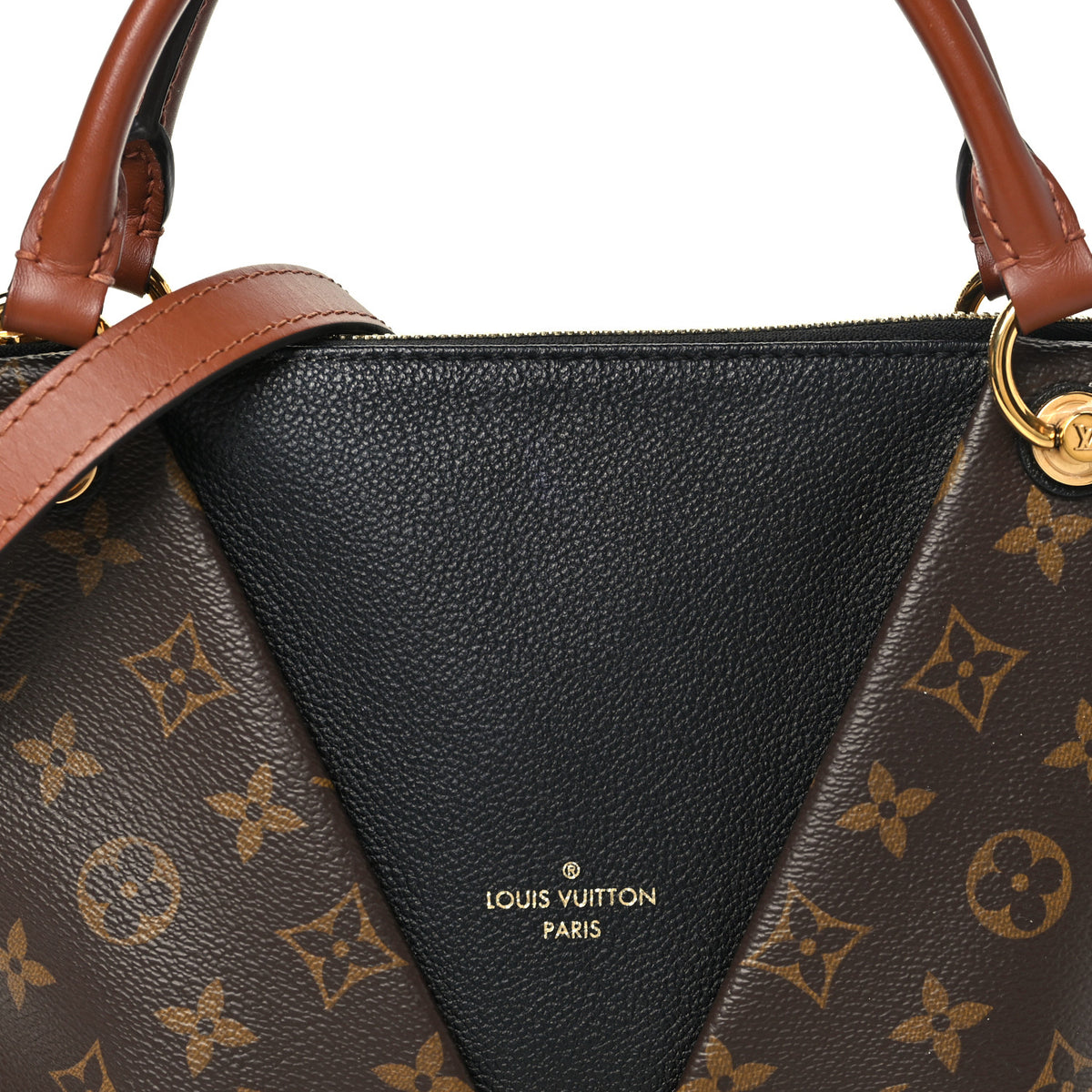 Louis Vuitton Monogram V Tote BB Black 7 of 9
