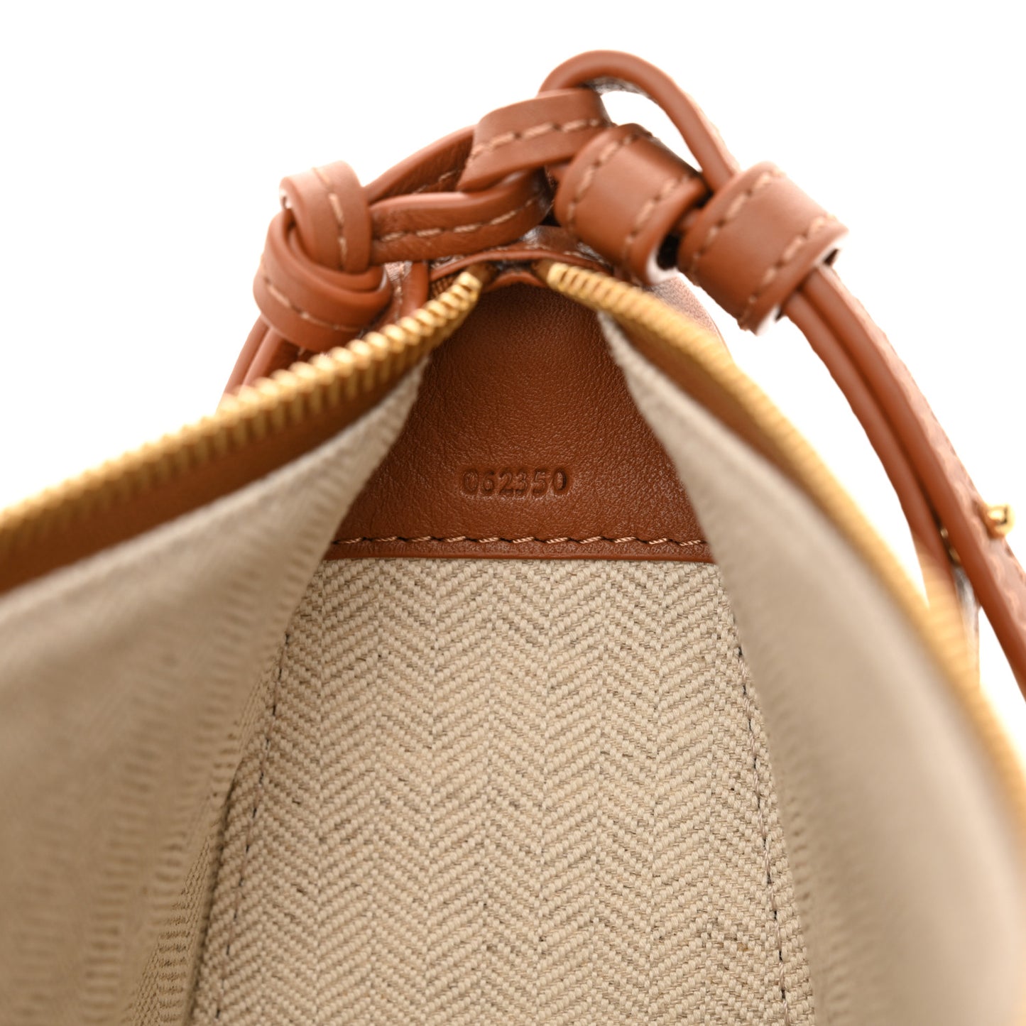 Calfskin Mini Hammock Hobo Tan
