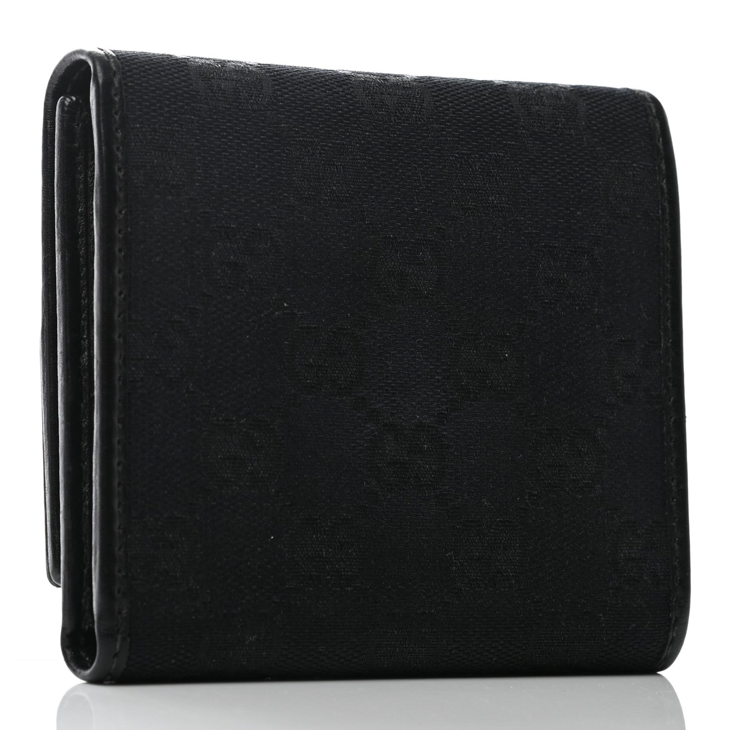 Monogram Britt Tri Fold Wallet Black