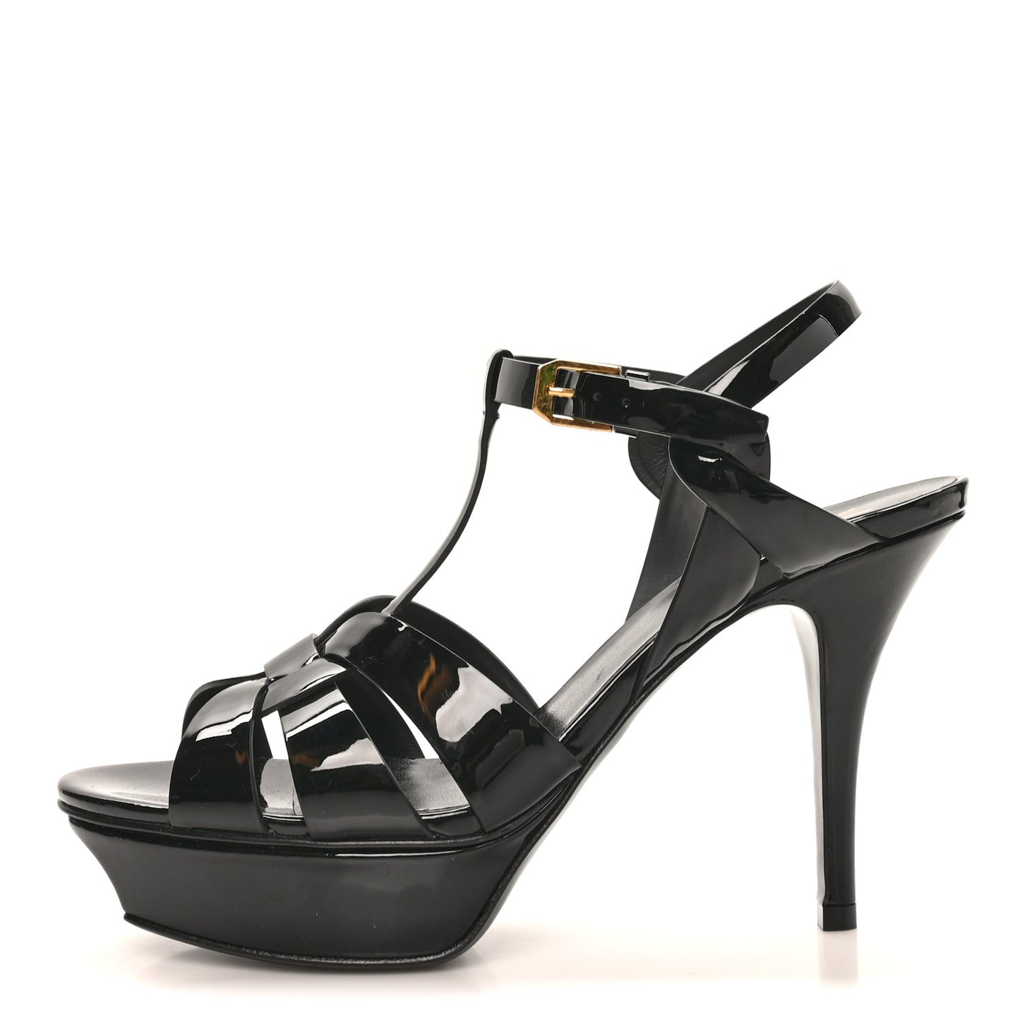 Patent Tribute 75 Platform Sandals 37 Black