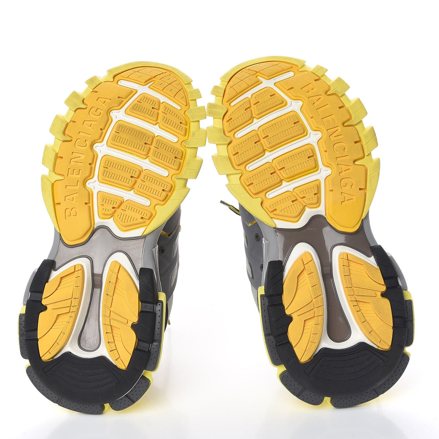 Mesh Nylon Womens Track Sneakers 39 Jaune Black White