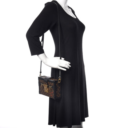 Louis Vuitton Monogram Petite Malle Black 3 of 19