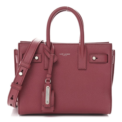 Saint Laurent Grained Calfskin Nano Sac De Jour Souple Mystic Rose 1 of 13