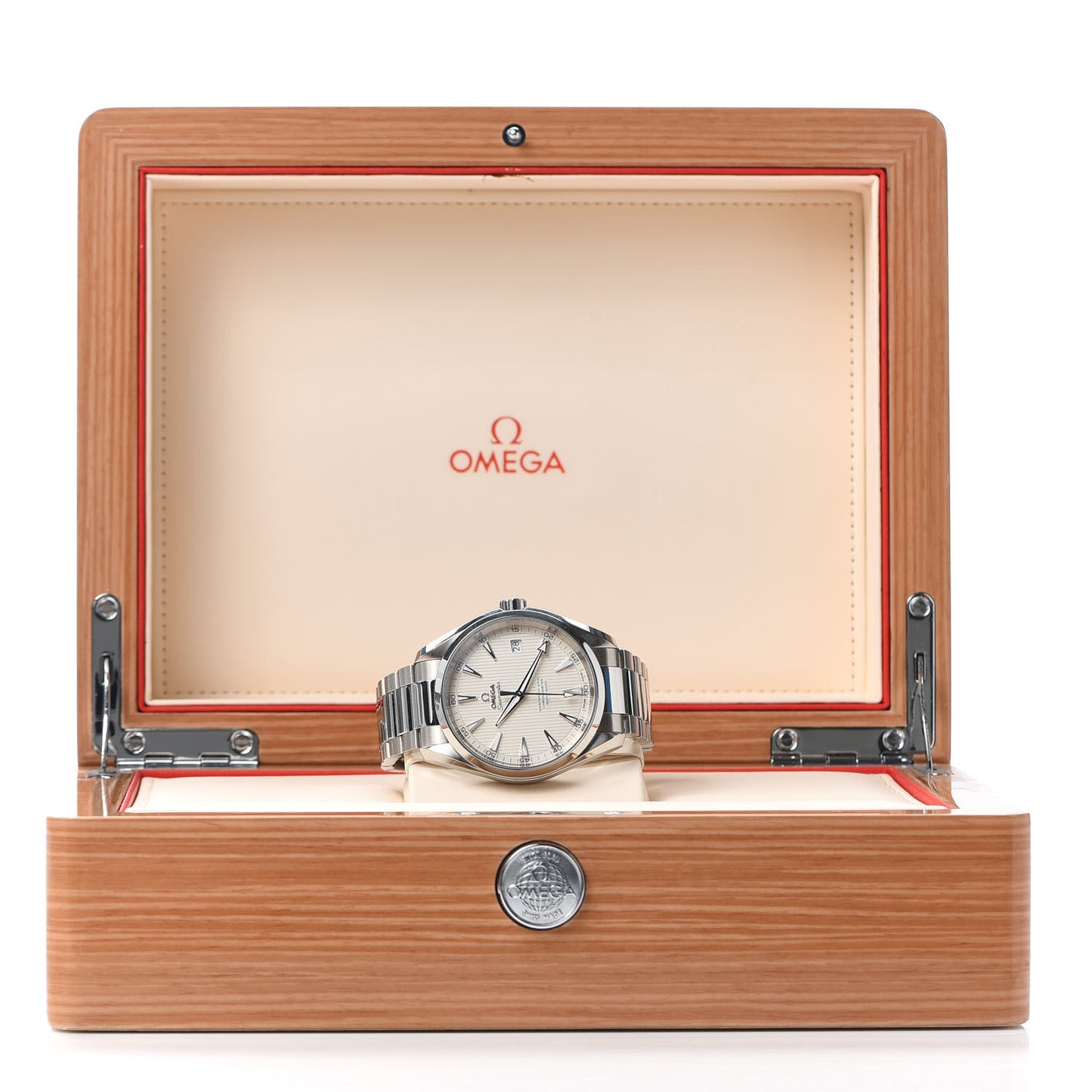 Stainless Steel 41mm Seamaster Aqua Terra Master Co-Axial Automatic Watch White 231.10.42.21.02.003