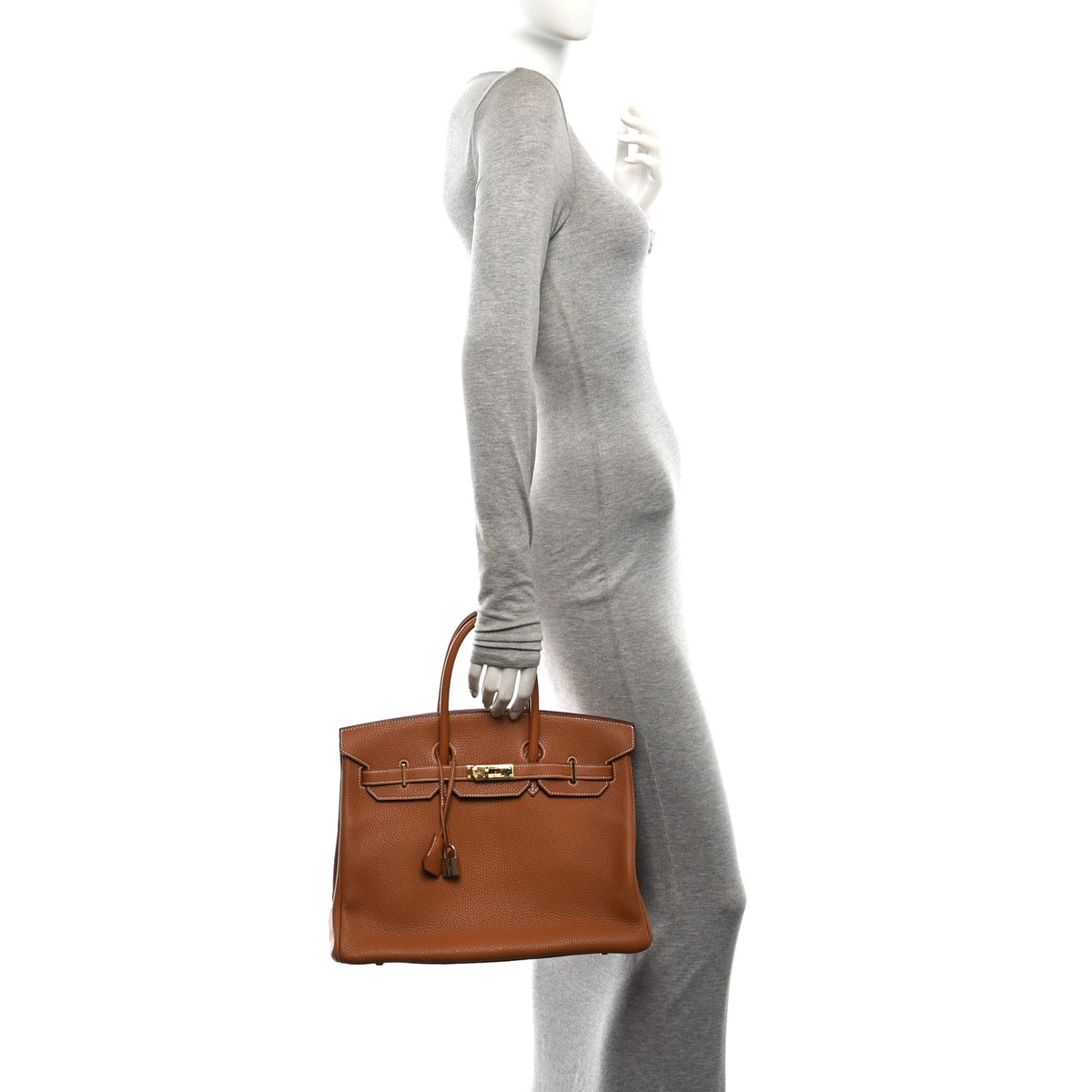 Hermes Togo Birkin 35 Gold 2 of 10