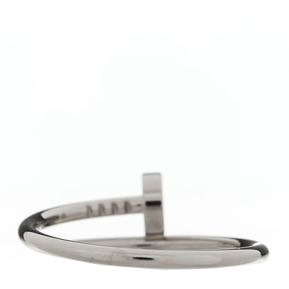 Cartier 18K White Gold Small Juste Un Clou Ring 59 8.75 4 of 6
