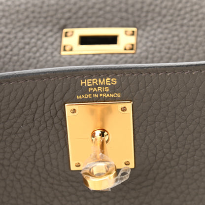 Hermes Togo Kelly Ado Backpack Etain 6 of 9
