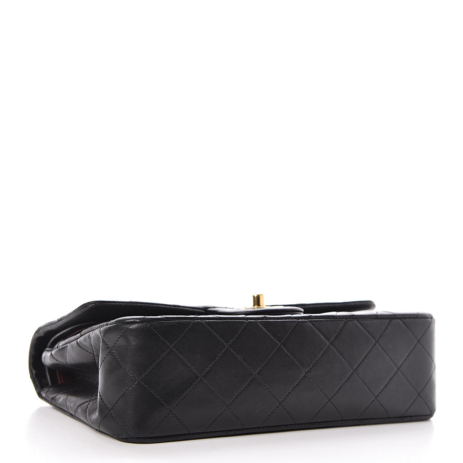 Chanel Lambskin Quilted Small Double Flap Black 4 of 11