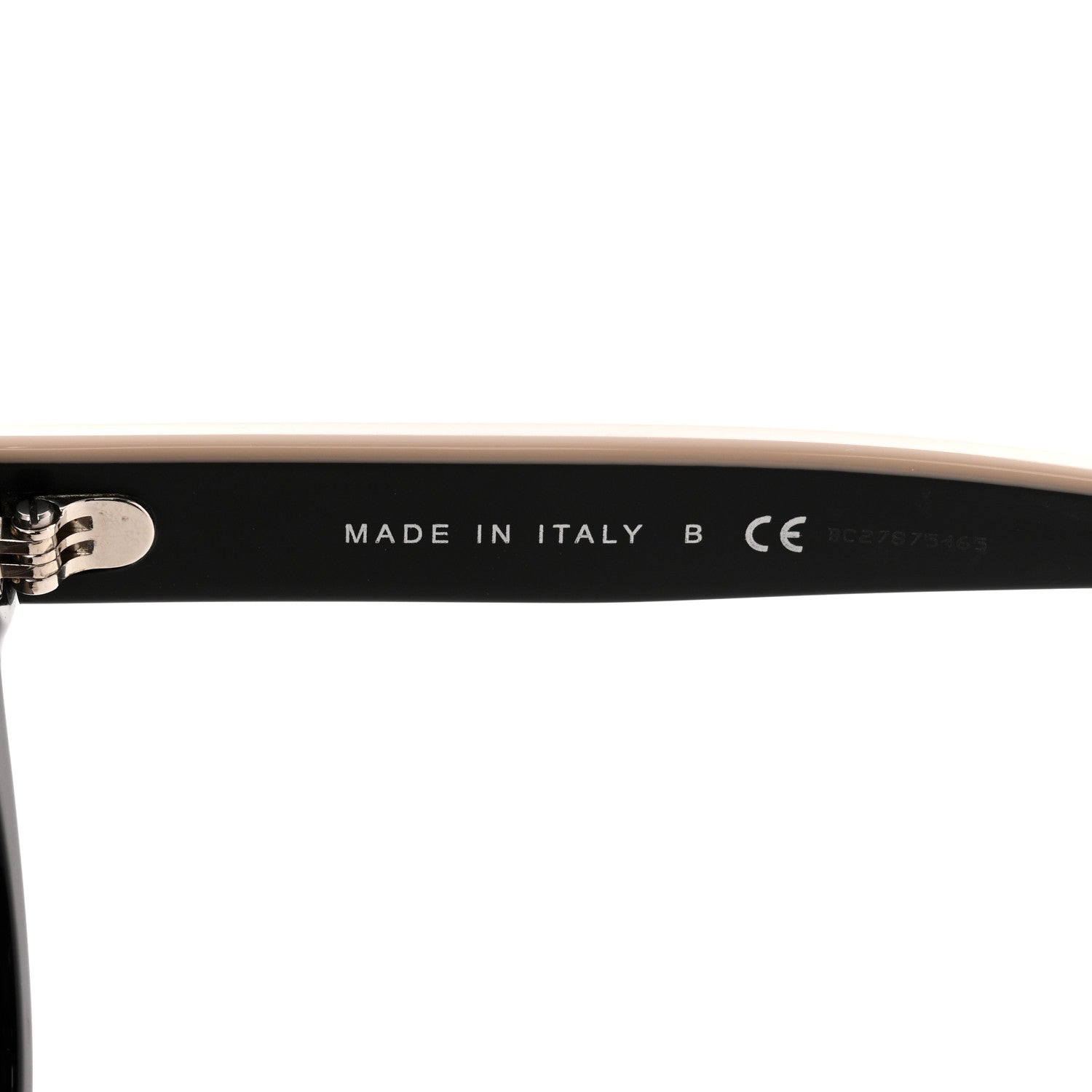 Chanel Acetate CC Butterfly Sunglasses 5414-A Black Beige 5 of 7
