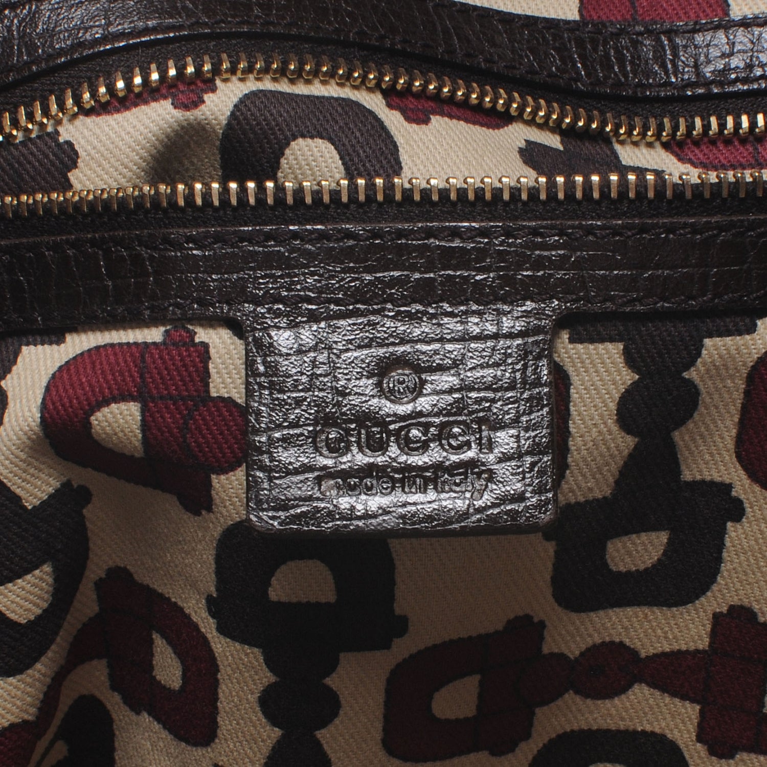 Gucci Monogram Large Jolicoeur Black 6 of 7