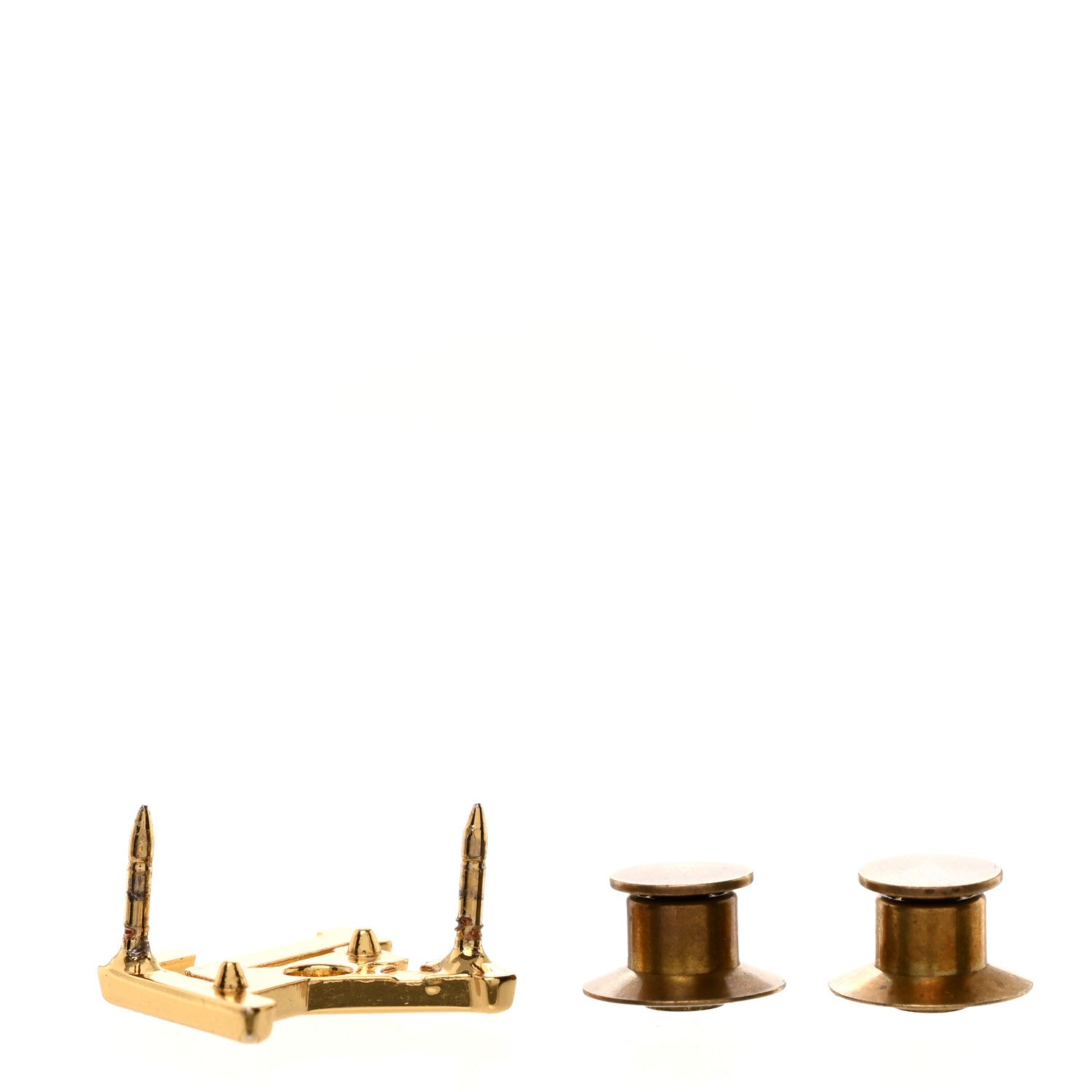 Louis Vuitton LV Initial Pin Gold 3 of 3