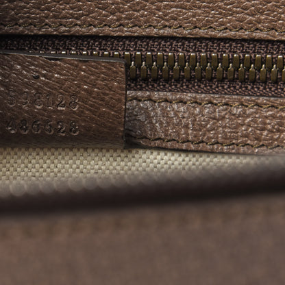 Gucci GG Supreme Monogram Textured Calfskin Web Ophidia Documents Holder Beige Ebony New Acero 8 of 8