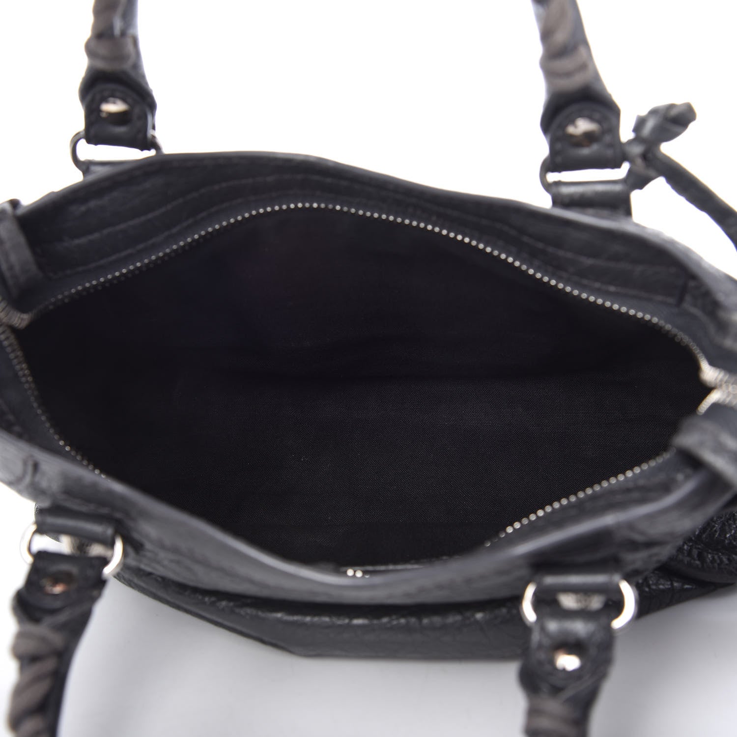 Balenciaga Agneau Giant 12 Gold Hardware Mini City Gris Fossile 5 of 9
