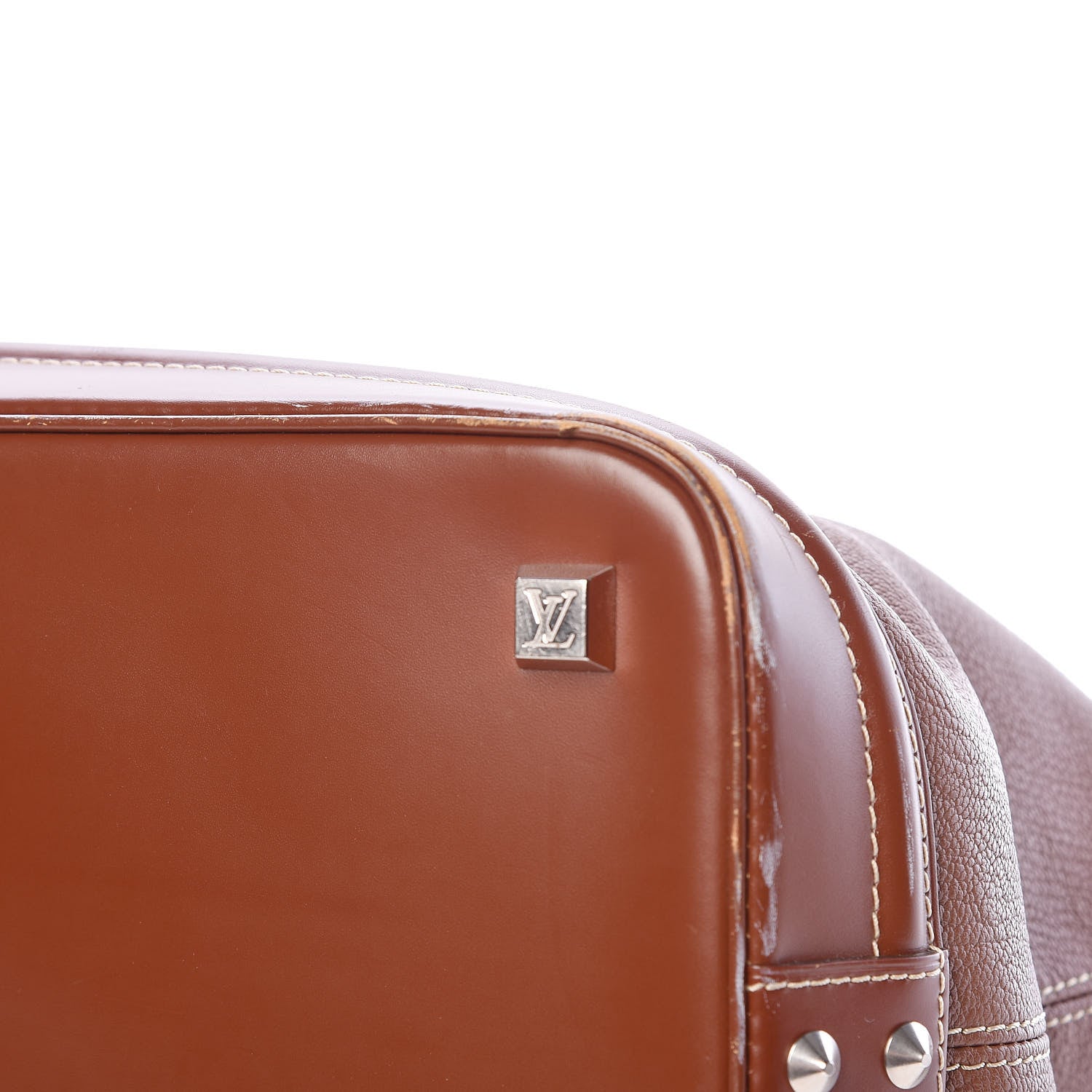 Louis Vuitton Suhali Lockit GM Sienne 11 of 14