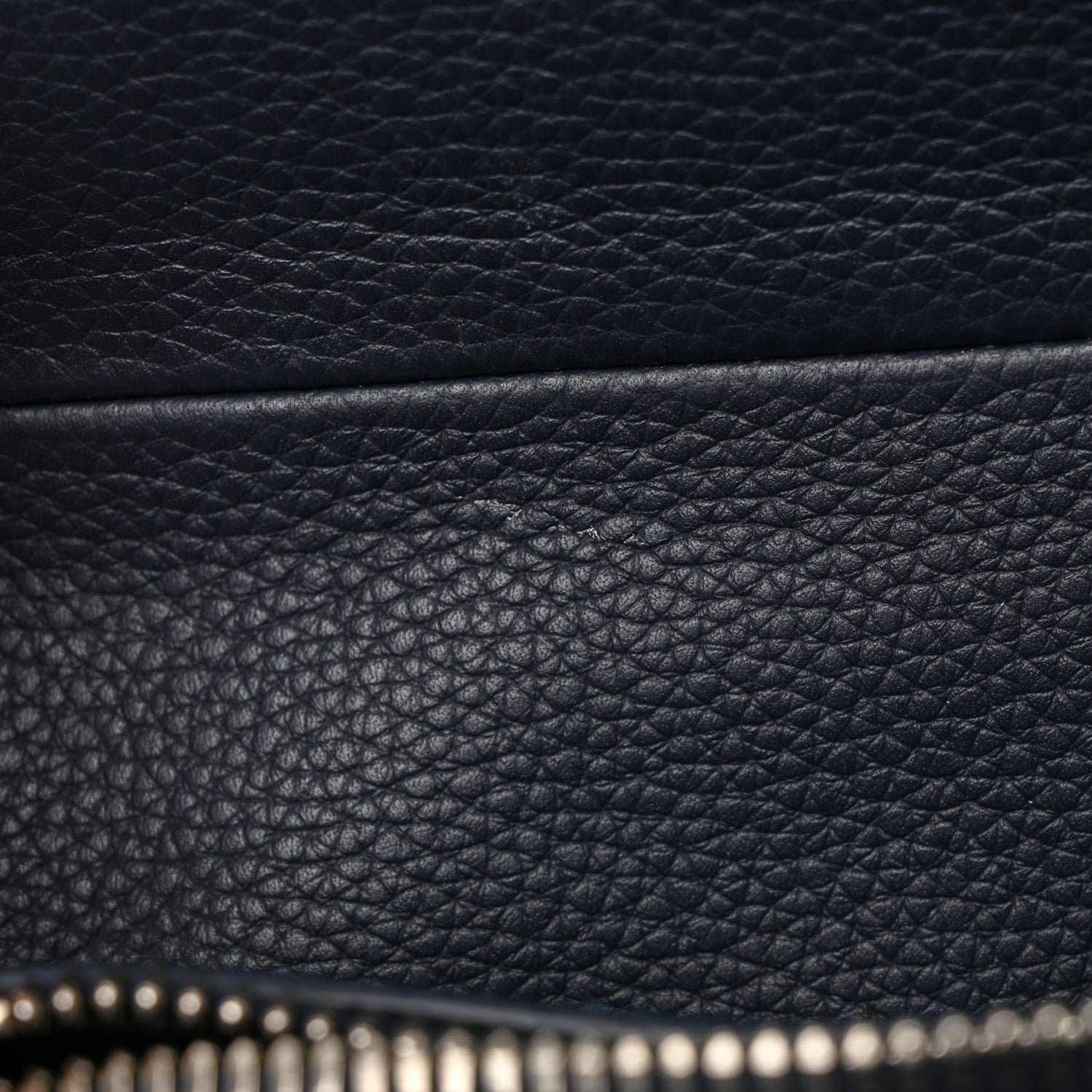 Christian Dior X SHAWN STUSSY Grained Calfskin Printed Mens Saddle Bag Navy Blue 12 of 18