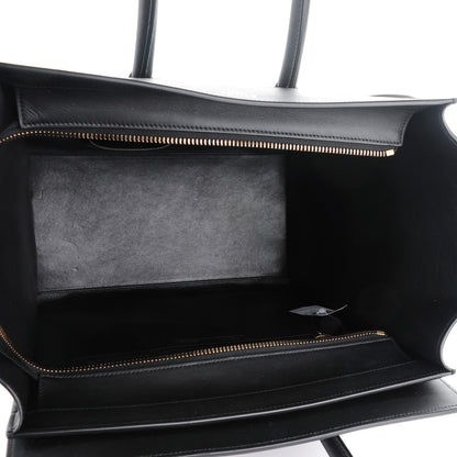 Celine Smooth Calfskin Mini Luggage Black 5 of 7