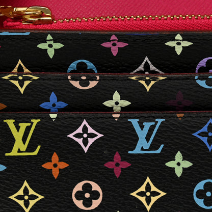 Louis Vuitton Monogram Multicolor Sarah Wallet NM Black Grenade 10 of 13