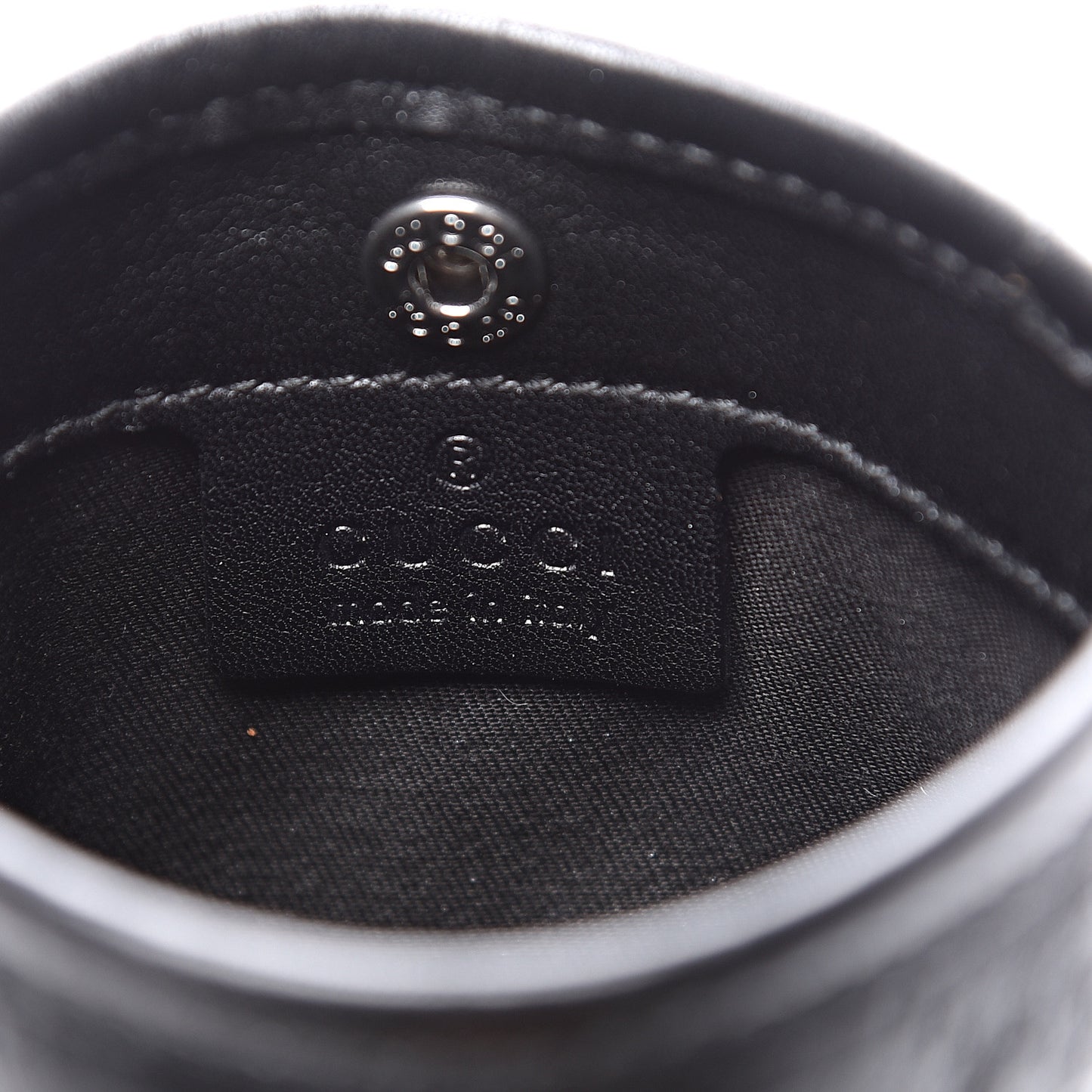 Guccissima Mini Messenger Bag Black