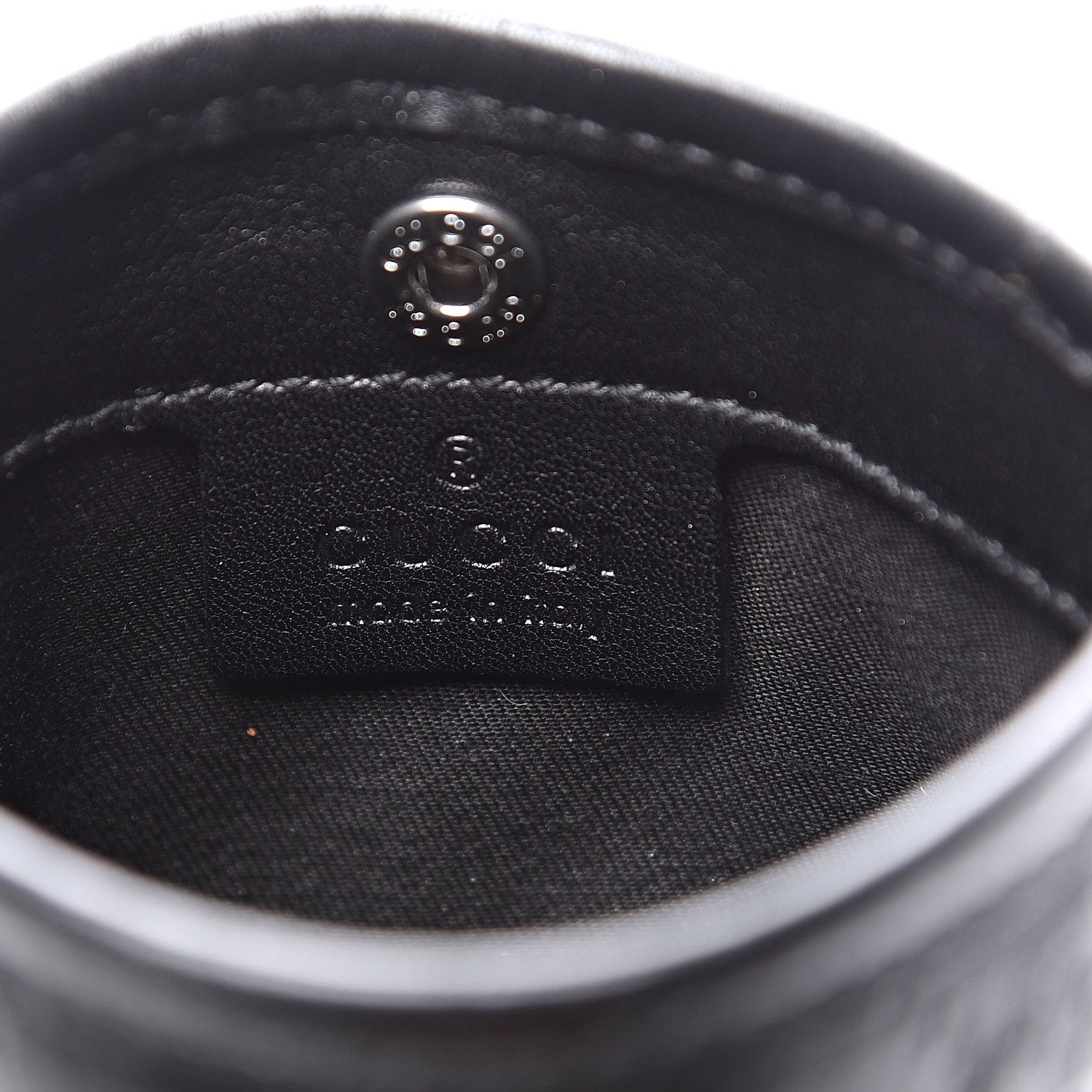 Gucci Guccissima Mini Messenger Bag Black 5 of 9