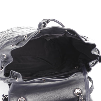 Chanel Lambskin Quilted Large Urban Spirit Backpack Navy 5 of 7